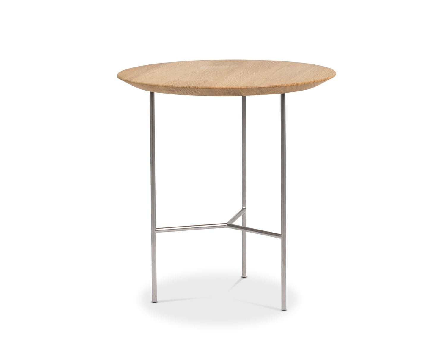 Tribeca-Sidobord-Oljad-Rustik-Ek-Satinkromade-Ben