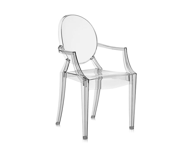 Louis Ghost stol rökgrå