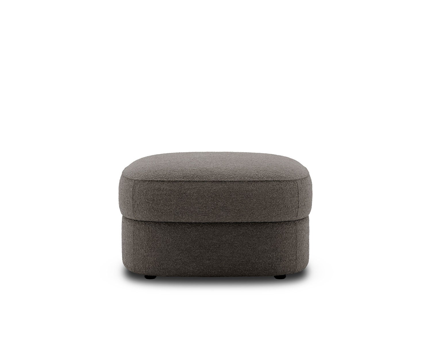 New_Works_43710_Covent_Pouf_small_65x65_Nevotex_Barnum_Dark_Taupe_10_Front