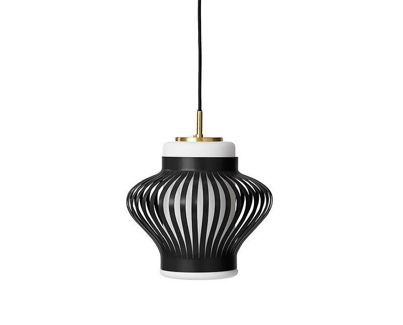 Opal Lamella Pendel Black