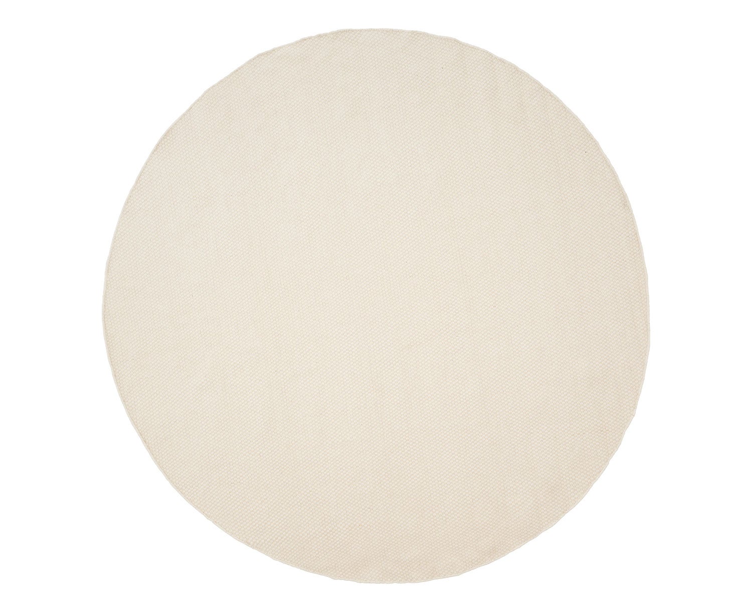 Asko Matta Rund i färgen White