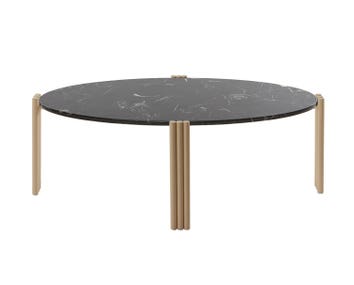 Tribus-Soffbord-Sand-Black-Ovalt