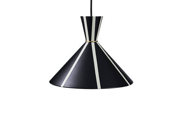 Bloom Pendel Black / White Stripes