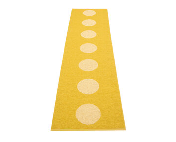 Framsida på Vera Pop Gångmatta Mustard/Pale Yellow 70x280