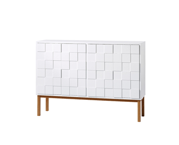 Collect 2010 Skåp Lågt | Vit / Oljad Ek från A2 Designer