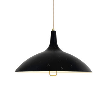 1965 Pendel | Mässing, Svart
