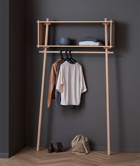 Töjbox Wardrobe med kläder