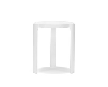 Bolt pall i björk, vit 21 | StolAB