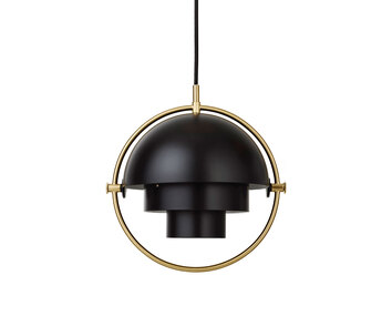 Multi-Lite Pendel Small | Mässing, Black Semi Matt