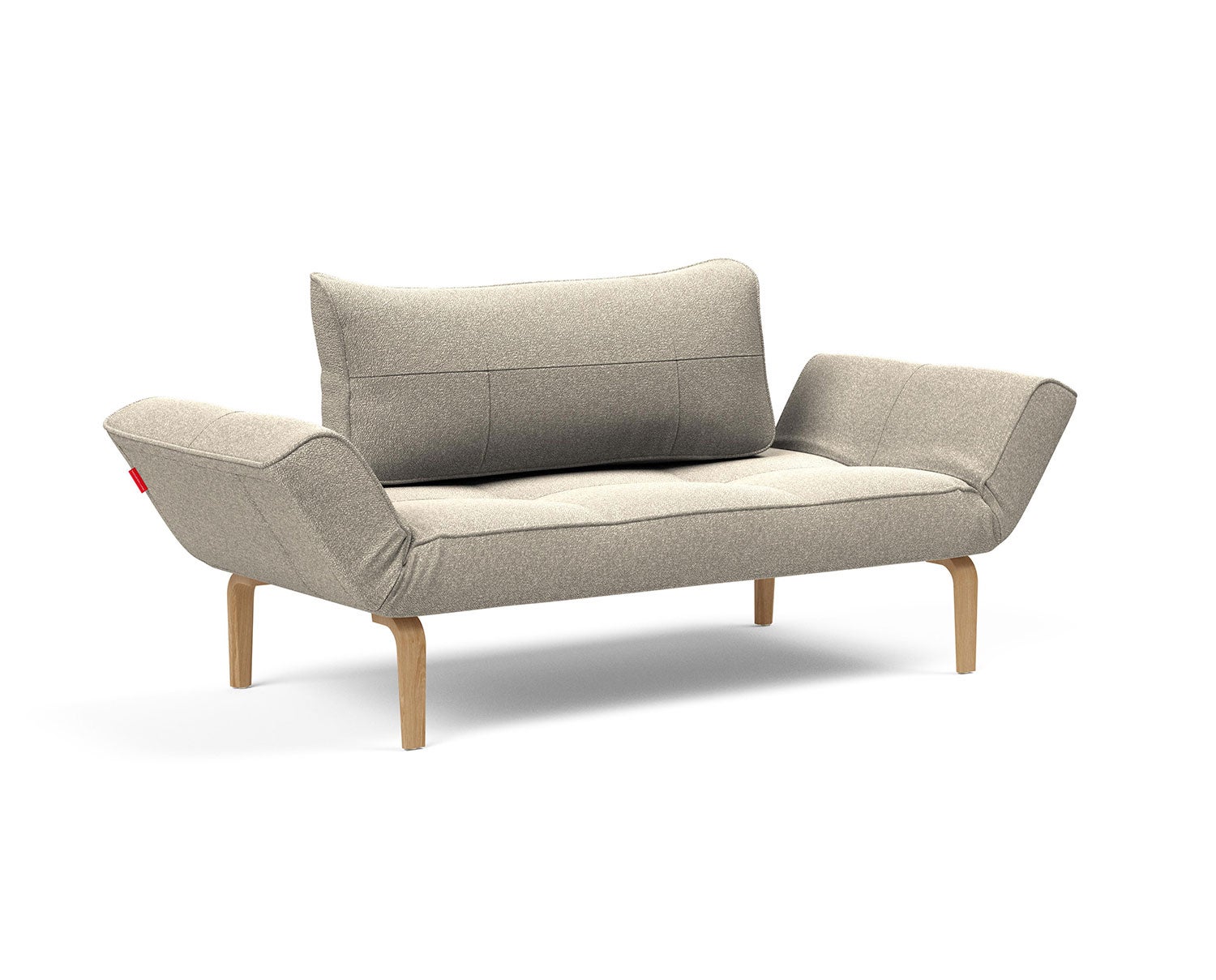 Zeal Bäddsoffa med bowben i tyget 539 Bouclé Beige