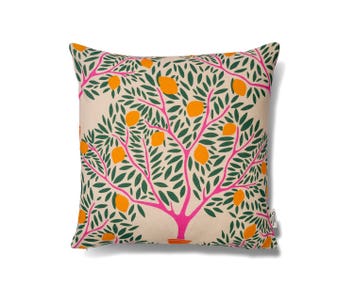 Lemon Garden kuddfodral i färg grön från Classic Collection