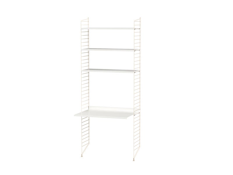 String Kombination Skrivbord A Vit / Beige