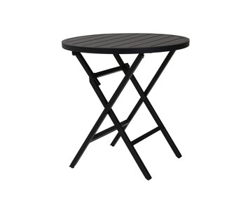 Wilkie Cafébord Ø72 Svart Brafab