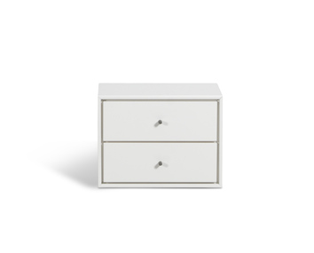 Volt Sängbord i färgen vit