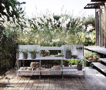 String system utomhus Galvaniserad