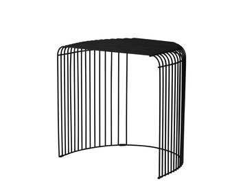 506460005082_CURVA-table_Black,-L34-x-W48-x-H45_front