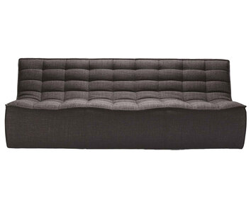 N701 Soffa 3-sits Tyg Dark Grey