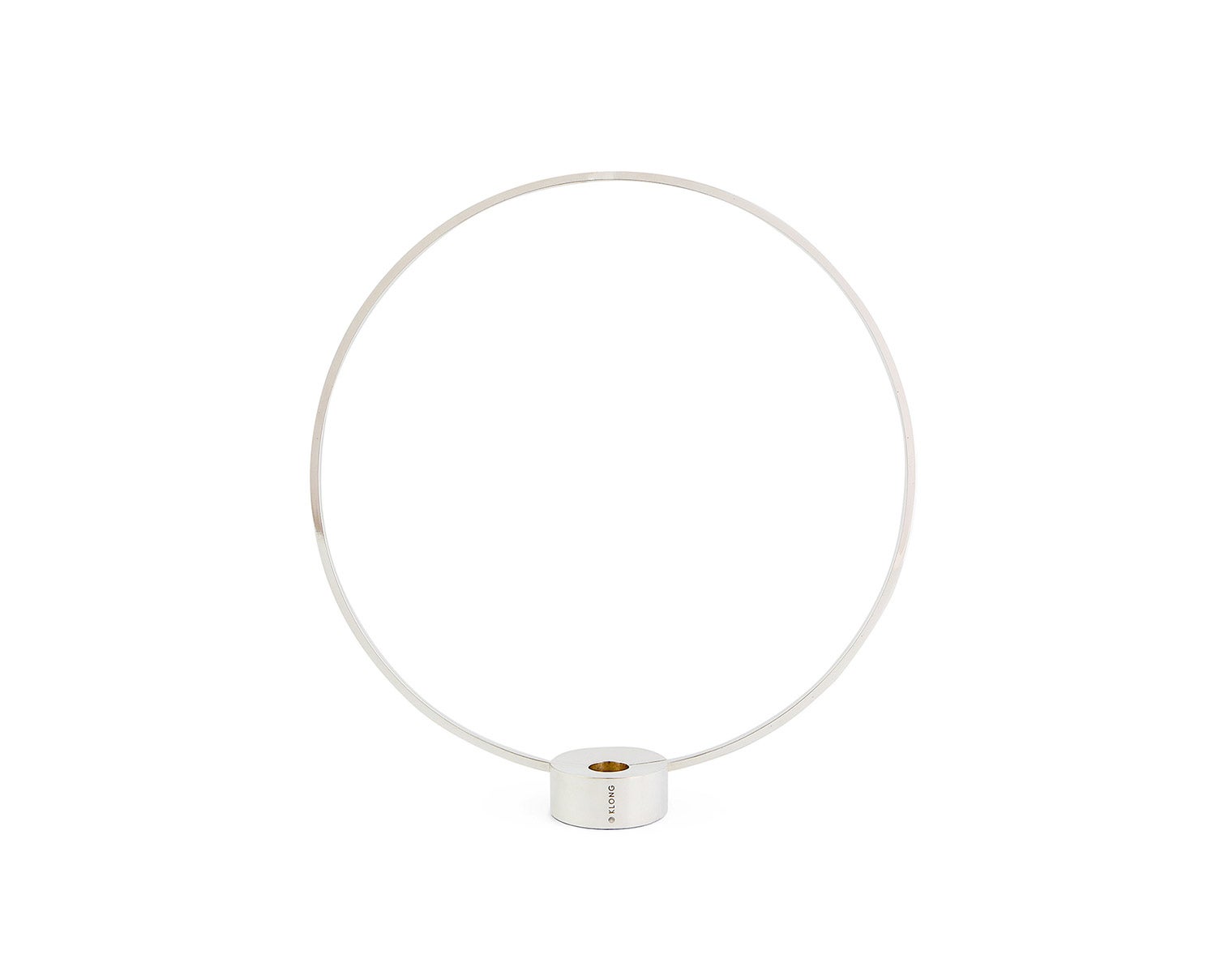 Gloria Ljusstake i Nickel | Liten