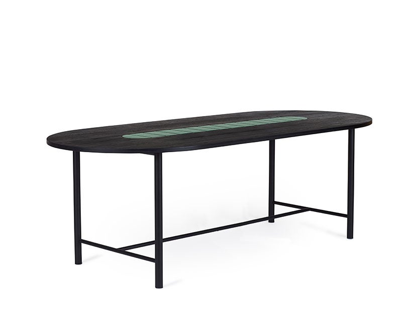 Be My Guest Matbord 220 Svart / Grön