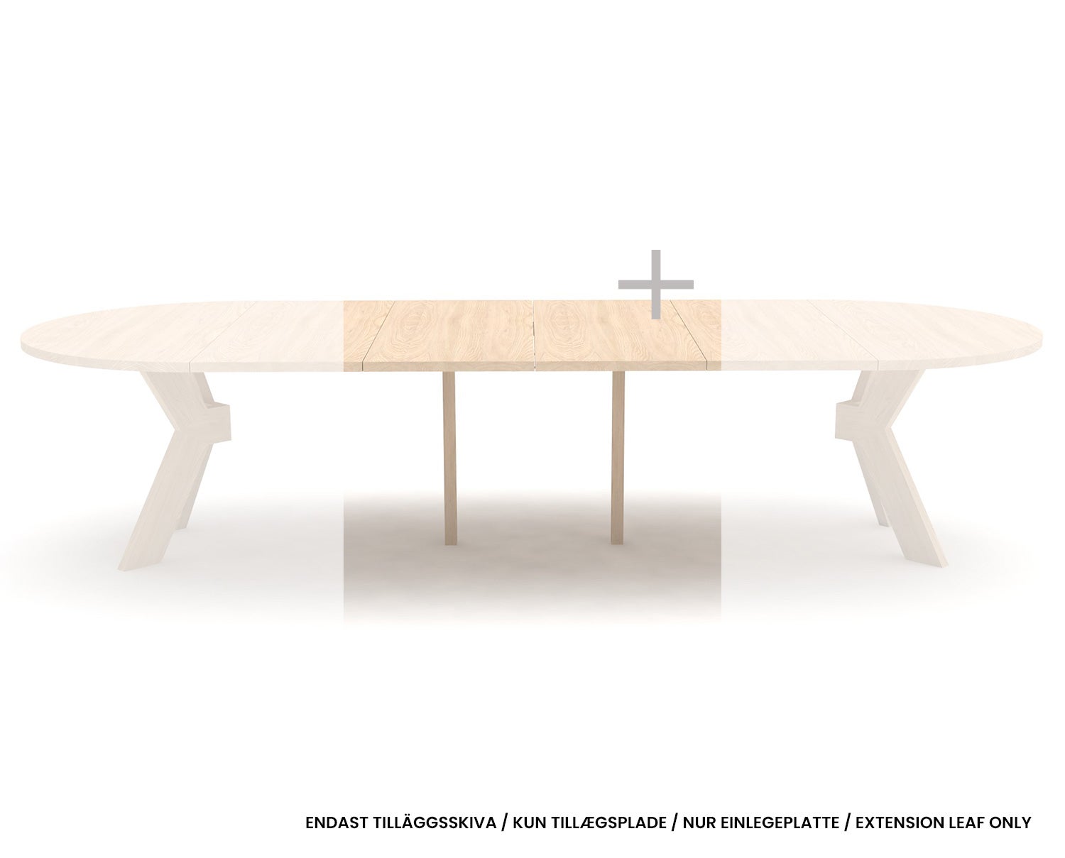 Tilläggsskiva till Monogram matbord