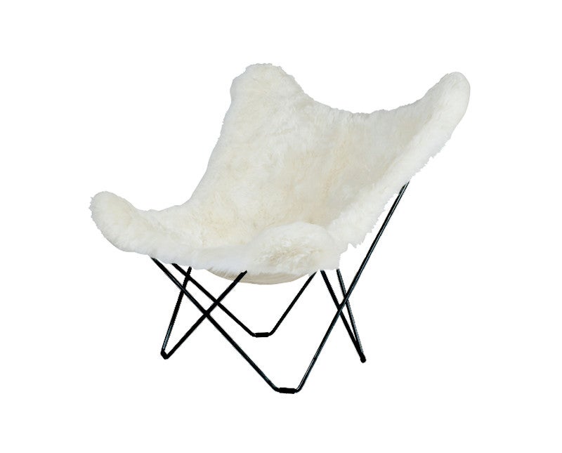 Iceland Mariposa Fåtölj Shorn White | Black