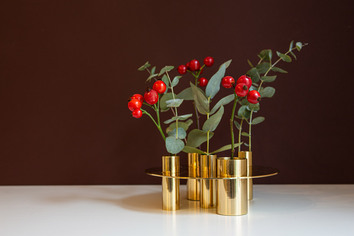 Awa Ljusstake Mässing