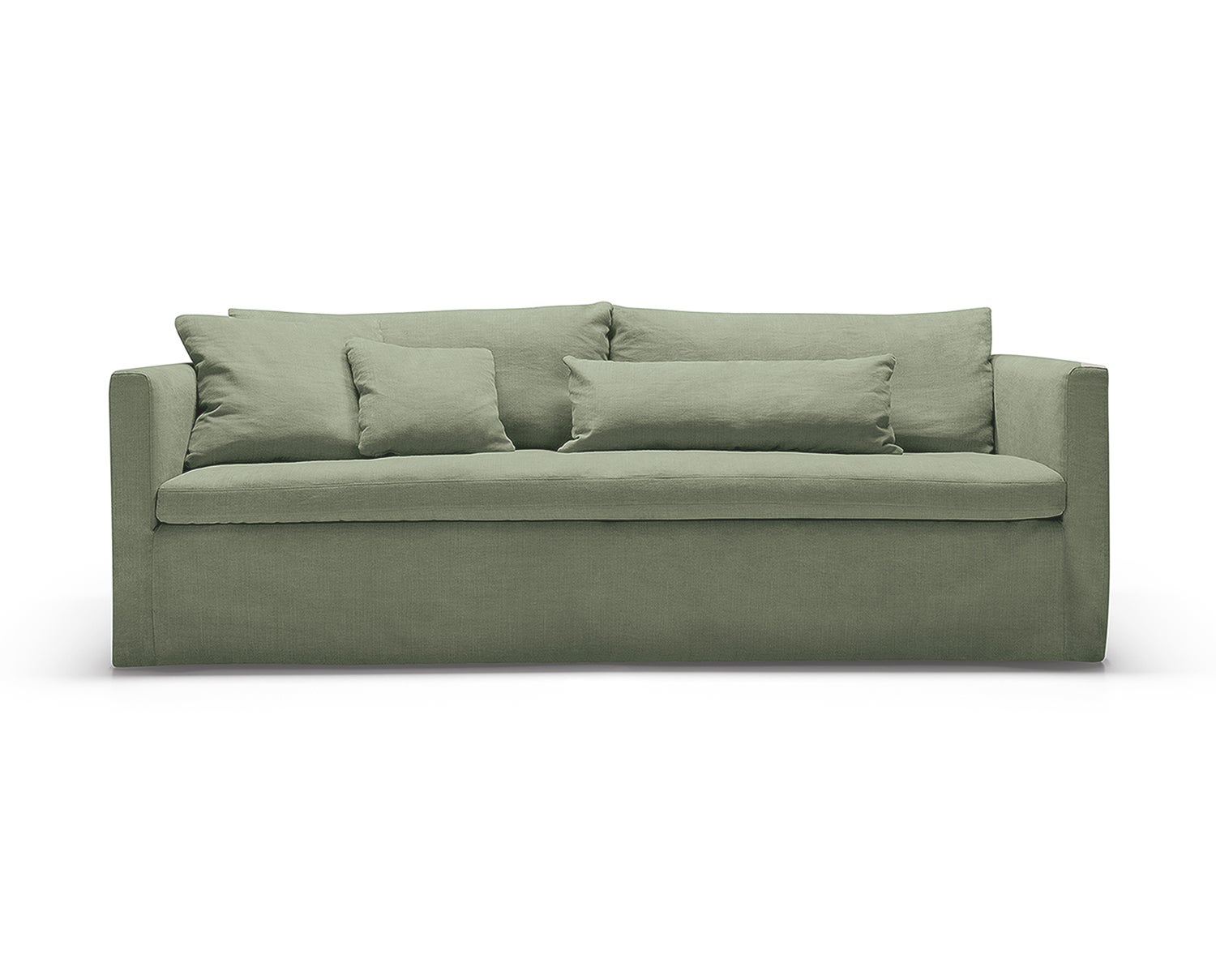 Sits Lill 3-sits i tyg Caleido 9881 Grey-Green