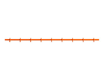 Relief Kroklist 123 | Orange
