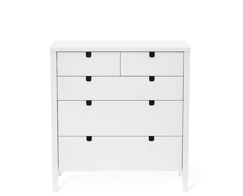 klinte byrå 3+2 lådor, djup