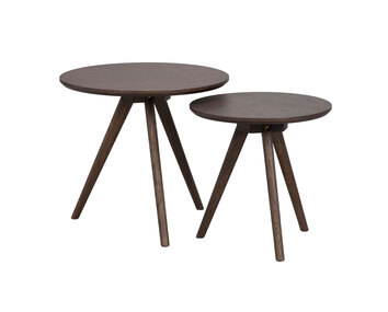 Yumi Satsbord Brunlackad Ek