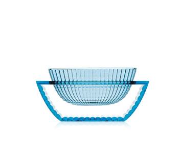 Blå U SHINE vas från Kartell