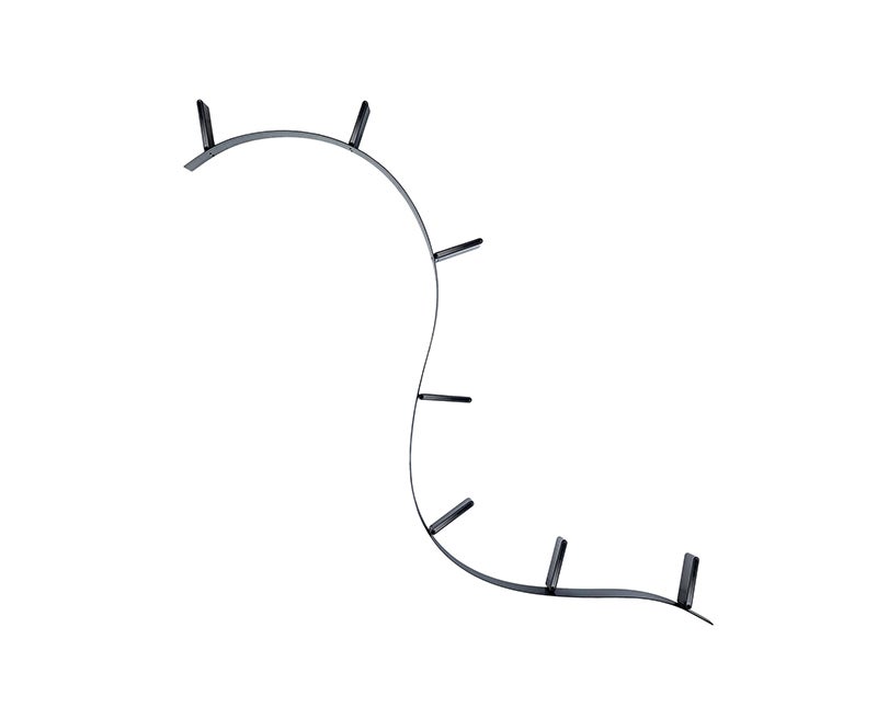 Bookworm 7h Bokhylla Svart