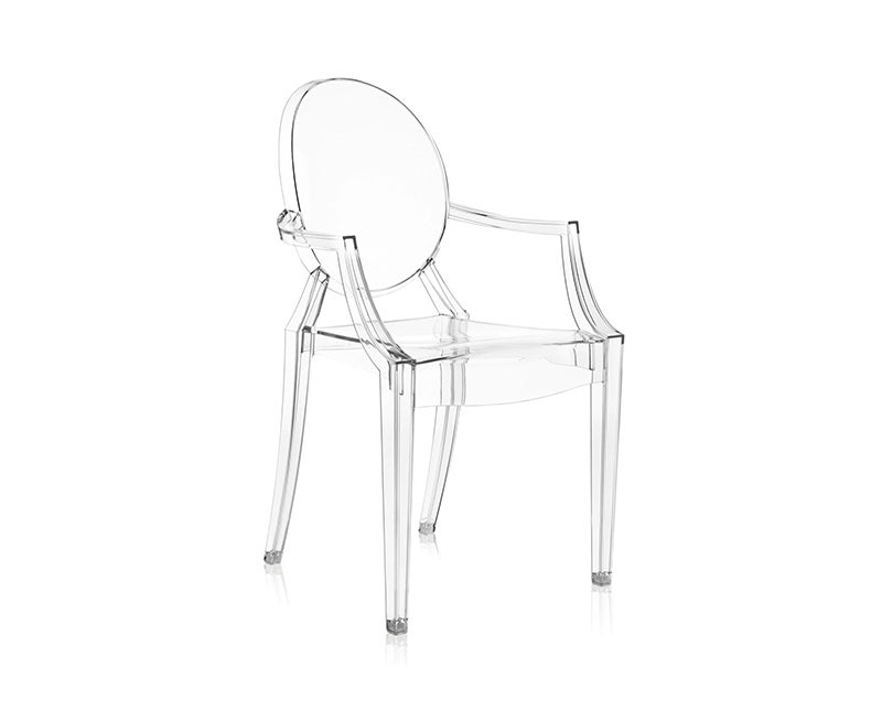 Louis Ghost Stol Crystal