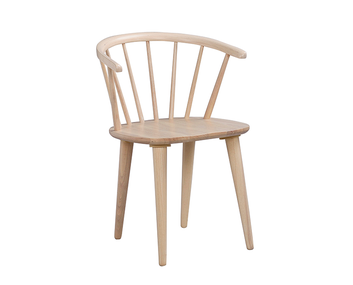 Carmen stol vitpigmenterad