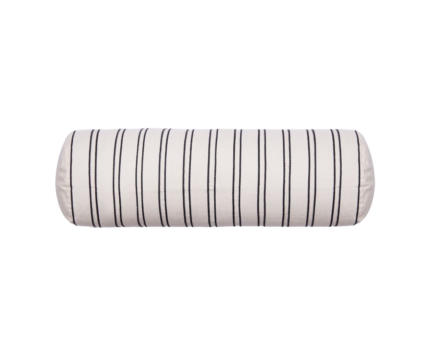 Ferm-Living-Twill-Bolster-Cushion-Off-White-Black
