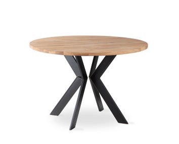 Monogram Steel Matbord Runt