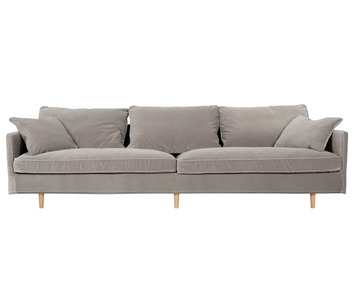 Julia Soffa 4-sits i tyget Lario28 Grey