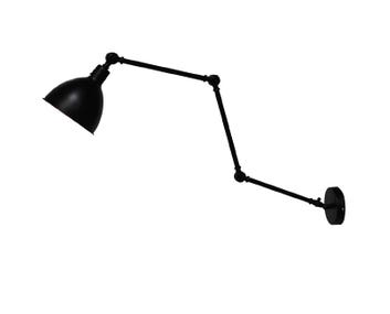 Bazar Vägglampa Svart
