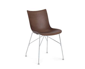 P-WOOD-DARK-ASH-chrome-Kartell