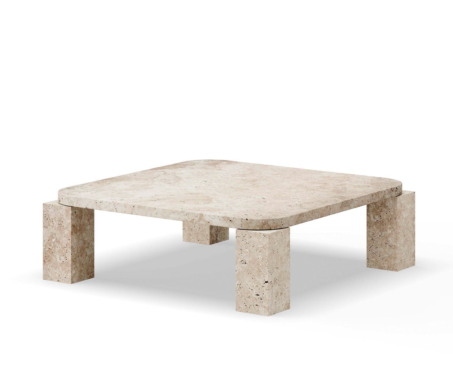 Atlas Soffbord Unfilled Travertine 82x82